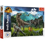 Kép 1/2 - Jurassic World: A Jurassic Park dinoszauruszai 100 db-os puzzle – Trefl