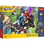 Kép 1/2 - Marvel Bosszúállók Erő és hatalom 100db-os puzzle - Trefl