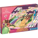 Kép 1/4 - Disney Hercegnők interaktív 24 db-os padló puzzle – Clementoni