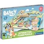 Kép 1/4 - Bluey és barátai interaktív 24 db-os padló puzzle – Clementoni