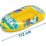 Kép 3/3 - Cápa mintás felfújható csónak 112 cm – Mondo Toys