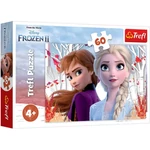 Kép 1/2 - Jégvarázs 2: Anna és Elza varázslatos kalandja 60 db-os puzzle – Trefl
