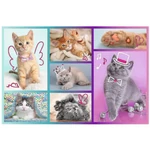 Kép 2/2 - Aranyos cicák 60 db-os puzzle – Trefl