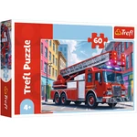 Kép 1/2 - Tűzoltóautó 60 db-os puzzle – Trefl