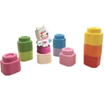 Kép 2/2 - Clemmy: Színes puha építőkocka unikornis figurával 10 db-os szett – Clementoni