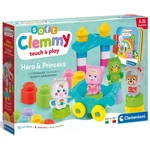 Kép 2/3 - Clemmy: Hősök és Hercegnők puha kocka szett – Clementoni