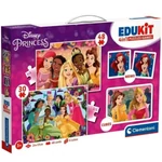 Kép 1/2 - Edukit: Disney Hercegnők 4 az 1-ben játékgyűjtemény – Clementoni