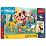 Kép 1/2 - Mickey egér és barátai 30db-os prémium puzzle - Trefl