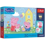 Kép 1/2 - Peppa malac 30db-os prémium puzzle - Trefl