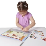 Kép 3/3 - A város újrahasználható matrica szett – Melissa & Doug