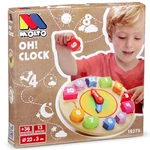 Kép 1/3 - Molto: Nature Oh! Clock formaillesztő óra fa játék