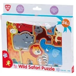 Kép 1/2 - Playgo: Vadállatok formapuzzle