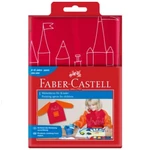 Kép 1/2 - Faber-Castell: festőkötény gyerekeknek piros-narancssárga színben