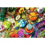 Kép 2/3 - Wood Craft: Színes koktélok fa puzzle 500+1 db-os – Trefl