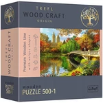 Kép 1/3 - Wood Craft: Central Park Manhattan New York fa puzzle 500+1 db-os – Trefl