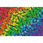 Kép 2/3 - Wood Craft: Szivárvány pillangók fa puzzle 500+1 db-os – Trefl