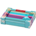 Kép 1/4 - Faber-Castell: Sparkle színesceruza szett – 20 darabos fém díszdobozos