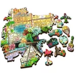 Kép 3/3 - Wood Craft: Tengerparti nyaralóház fa puzzle 500+1 db-os – Trefl