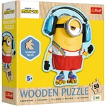 Kép 1/2 - Minyonok 50 db-os fa puzzle – Trefl