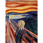 Kép 2/2 - Edvard Munch: A sikoly 200 db-os fa puzzle – Trefl
