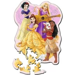 Kép 2/2 - Disney hercegnők 50 db-os fa puzzle – Trefl