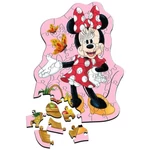 Kép 2/2 - Minnie egér kontúros 50 db-os fa puzzle – Trefl