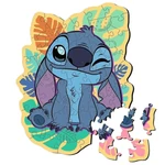 Kép 2/2 - Stitch trópusi kalandja 50 db-os fa puzzle – Trefl