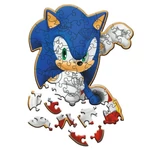 Kép 2/2 - Sonic villámgyors kihívása – 50 db-os fa puzzle – Trefl