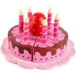 Kép 3/4 - Molto: Fa születésnapi torta játékszett