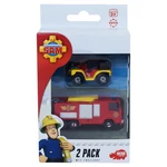 Kép 7/7 - Sam a tűzoltó: Járművek 2 db-os szett többféle változatban – Simba Toys