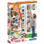 Kép 1/2 - 44 csacska macska fali mérce 30 db-os puzzle – Clementoni