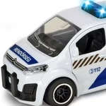 Kép 3/4 - Dickie SOS széria: Citroen SpaceTourer rendőrautó trafipax-al – Simba toys