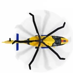Kép 3/3 - Airbus H160 mentőhelikopter 23 cm-es – Dickie Toys