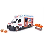 Kép 2/2 - Mercedes-Benz Sprinter Ambulance kisautó fénnyel és hanggal 35cm - Dickie Toys