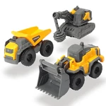 Kép 3/3 - Volvo munkagépek 3 db-os szett kétféle változatban – Dickie Toys