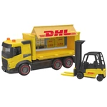 Kép 2/2 - DHL Volvo teherautó targoncával - Dickie Toys