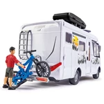 Kép 3/6 - Hymer Camping Van lakóautó kiegészítőkkel 30 cm – Dickie Toys