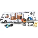 Kép 4/6 - Hymer Camping Van lakóautó kiegészítőkkel 30 cm – Dickie Toys