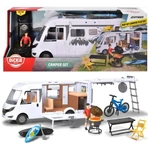 Kép 6/6 - Hymer Camping Van lakóautó kiegészítőkkel 30 cm – Dickie Toys