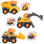Kép 2/2 - ABC Builder Team: Munkagép többféle változatban – Simba Toys