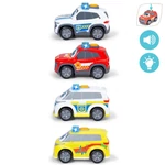 Kép 3/3 - ABC Emergency Team kisautó fénnyel és hanggal, többféle, 1 db - Dickie Toys