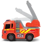Kép 3/4 - ABC Fredy Fire tűzoltóautó fénnyel és hanggal 25 cm – Simba Toys