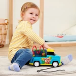 Kép 5/6 - ABC Fynn Fruit húzható kisautó golyóvezetővel 25 cm – Simba Toys
