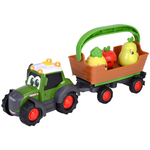 Kép 2/7 - ABC Freddy A gyümölcs szállító traktor utánfutóval, fénnyel és hanggal – Simba Toys