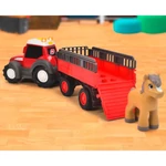 Kép 6/6 - ABC Massey állatszállító traktor lóval – Simba Toys