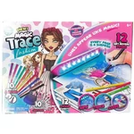 Kép 3/6 - Magic Trace stúdió: Ragyogó rajzolás – divat kreatív játékszett