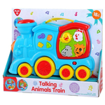 Kép 1/2 - Playgo: Vidám állatos baby vonat hanggal és zenével