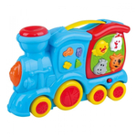 Kép 2/2 - Playgo: Vidám állatos baby vonat hanggal és zenével