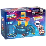 Kép 1/3 - Turbo Racers Autómosó pályaszett kisautóval több színváltozatban