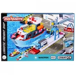 Kép 1/3 - Majorette: Creatix Maersk Teherszállító logisztikai hajó járművel szett – Simba Toys